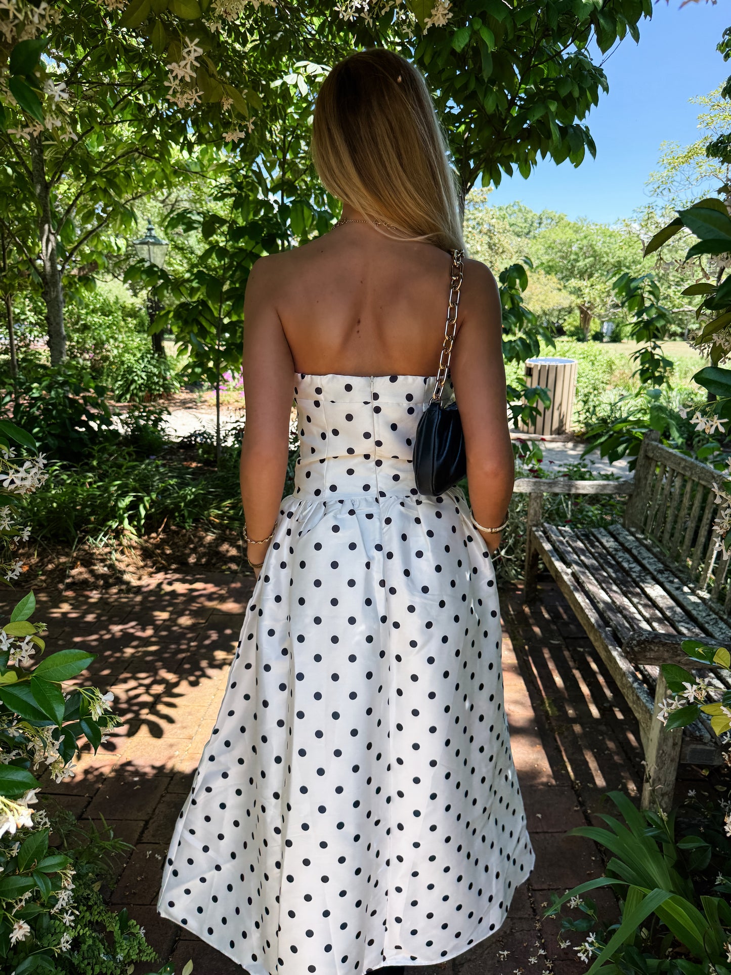Polka Dot Charm Midi Dress