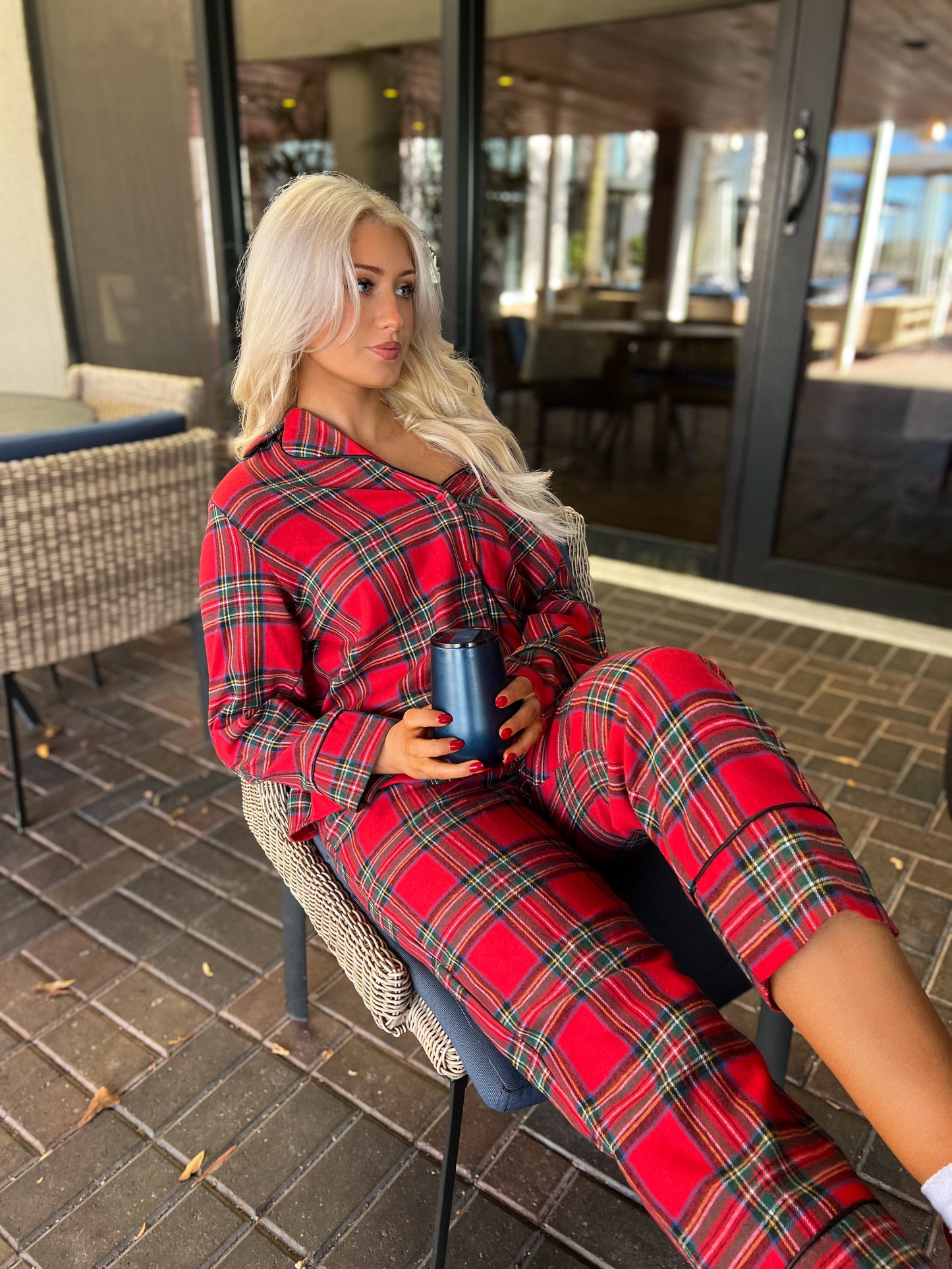 Merry All The Way Pajama Set