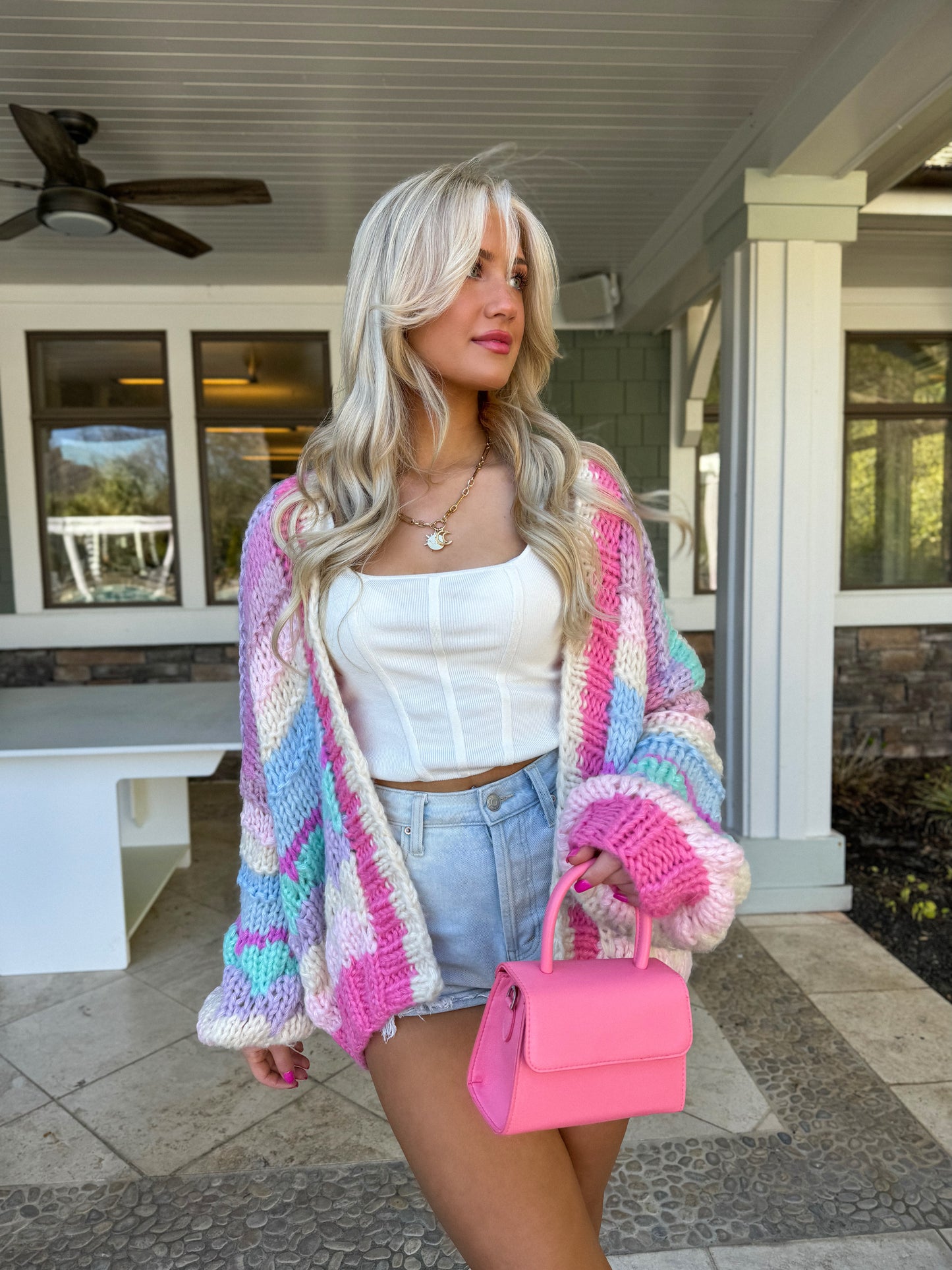 Make It Better Multi Striped Cardigan