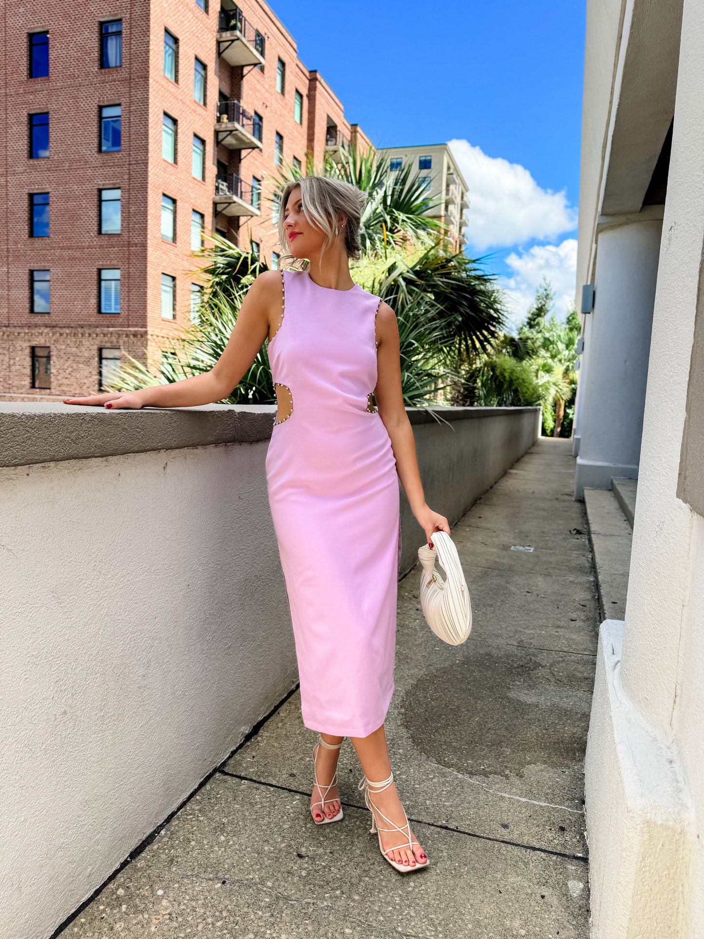 Reach Out To Me Lavender Dress