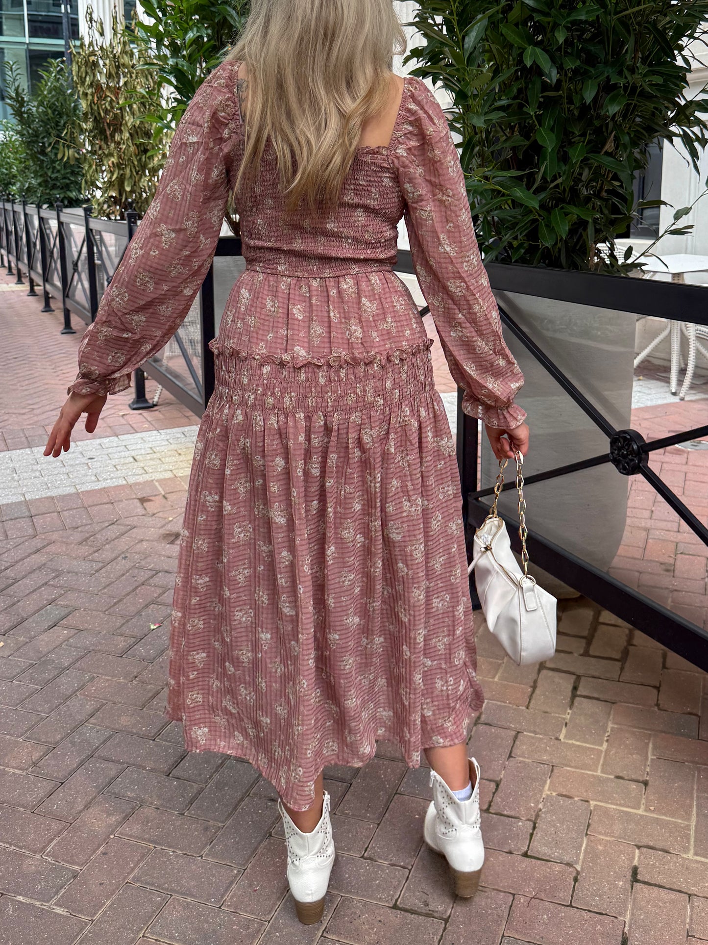 Autumn In Love Midi Dress