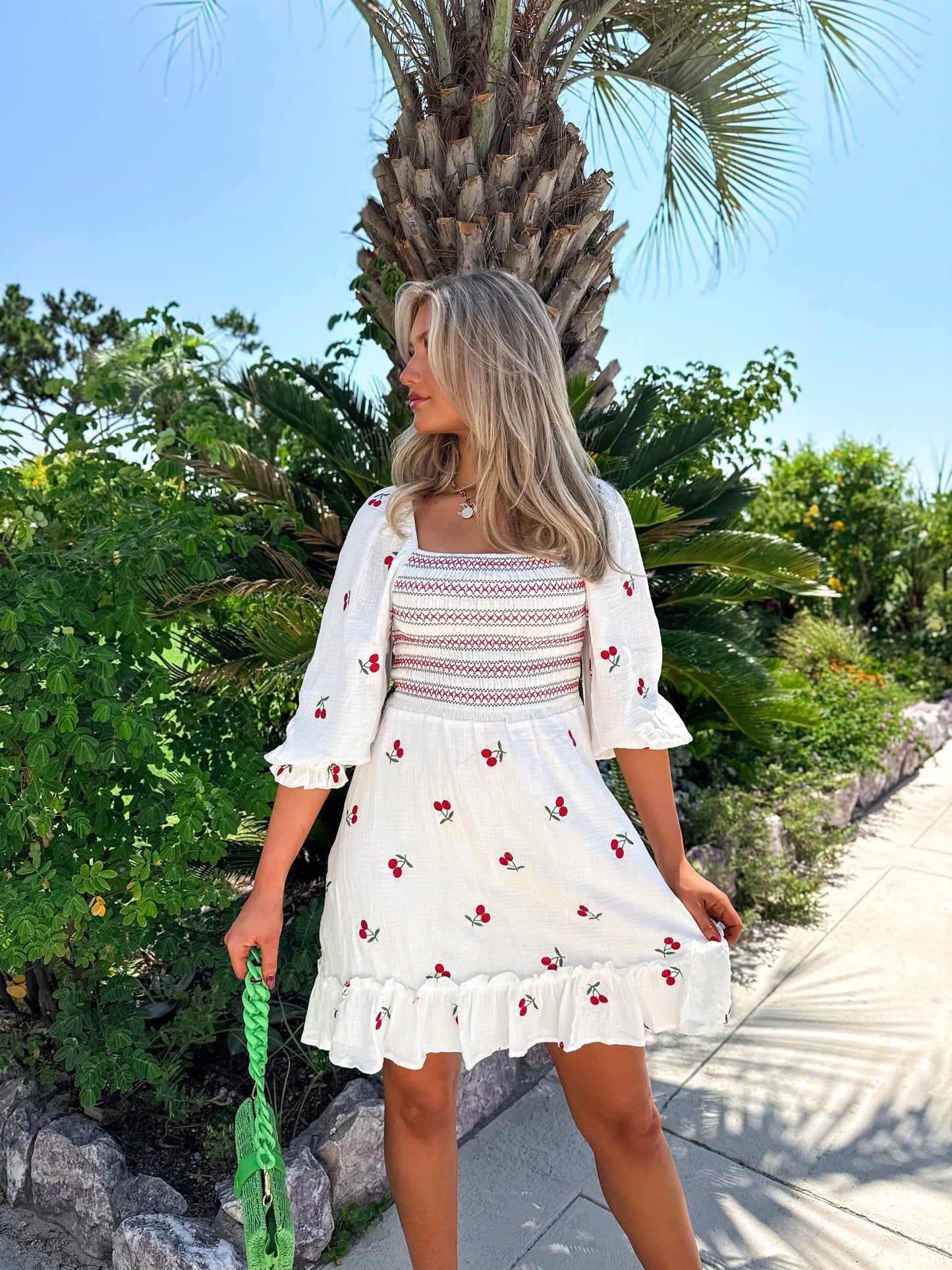 Cherry Picked Mini Dress