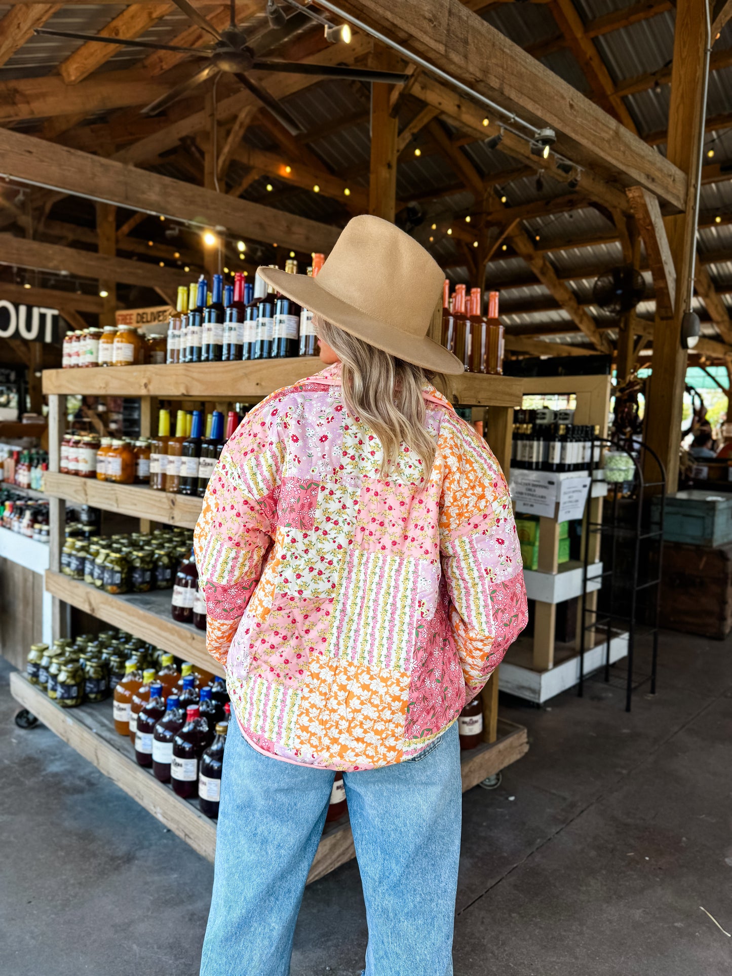 Set Me Free Floral Jacket
