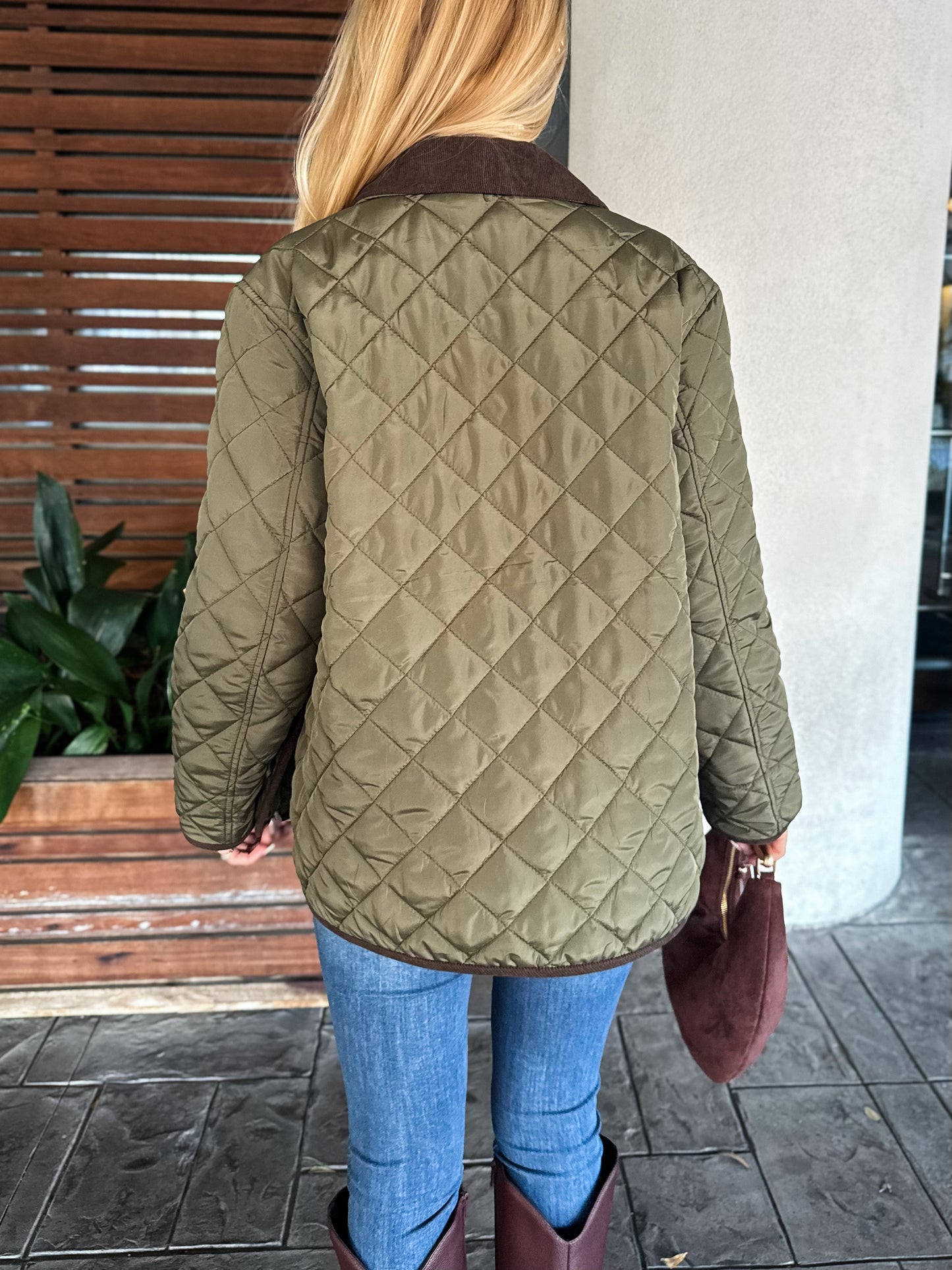 The Kensington Jacket: Olive