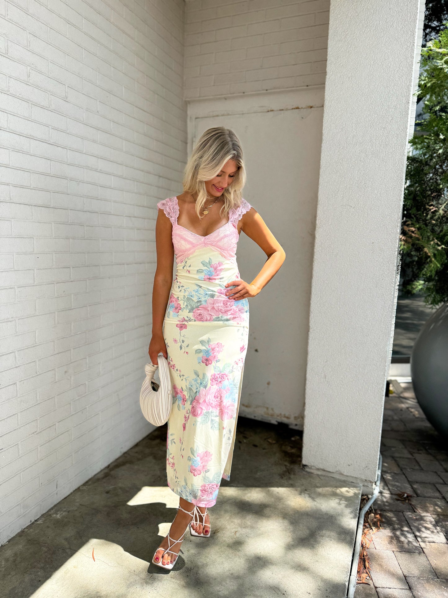 Never Bothered Floral Dress
