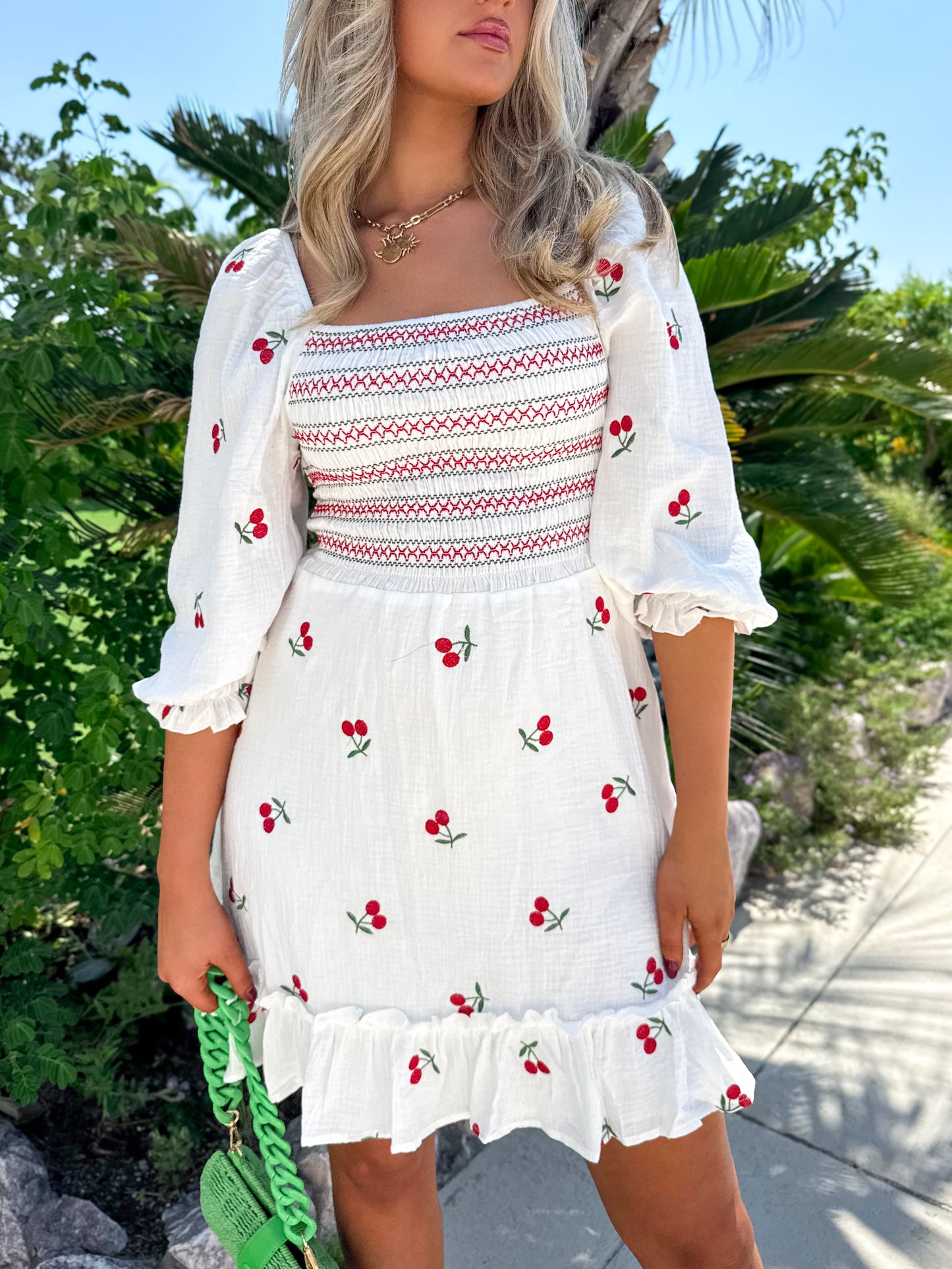 Cherry Picked Mini Dress