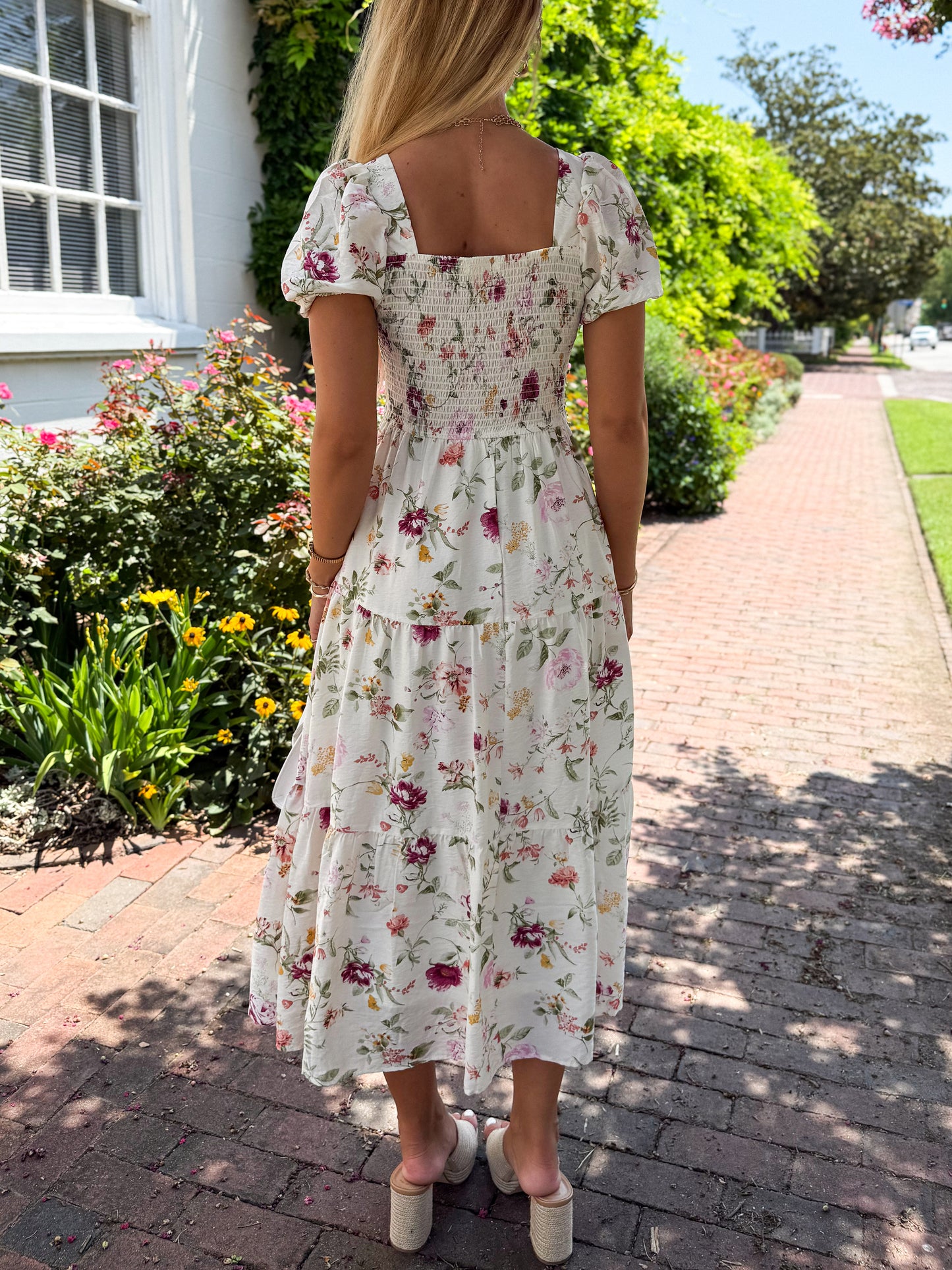 Bellamy Floral Midi Dress