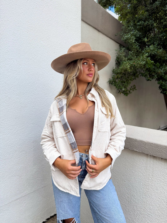 Fall Back Reversible Shacket