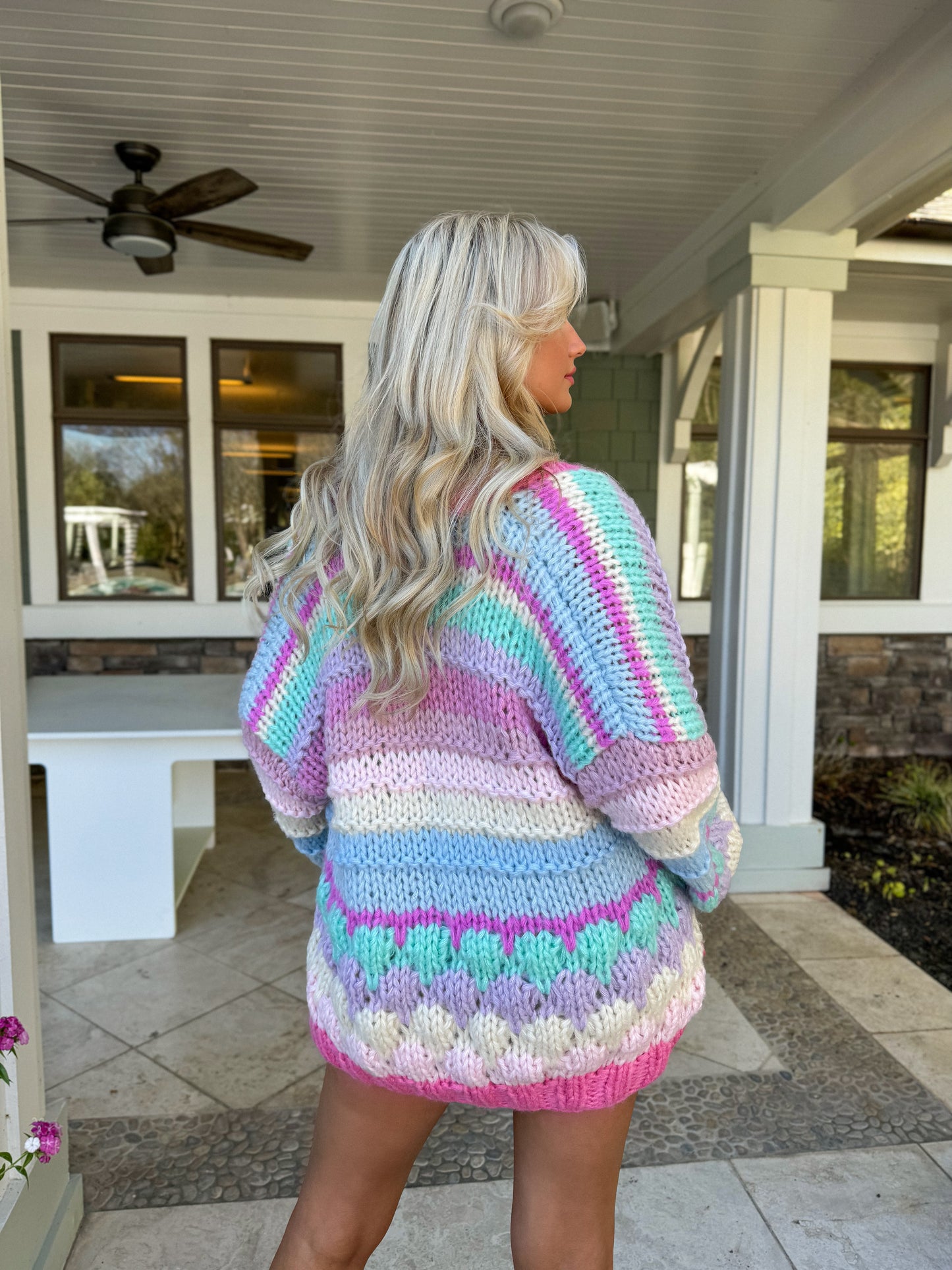 Make It Better Multi Striped Cardigan