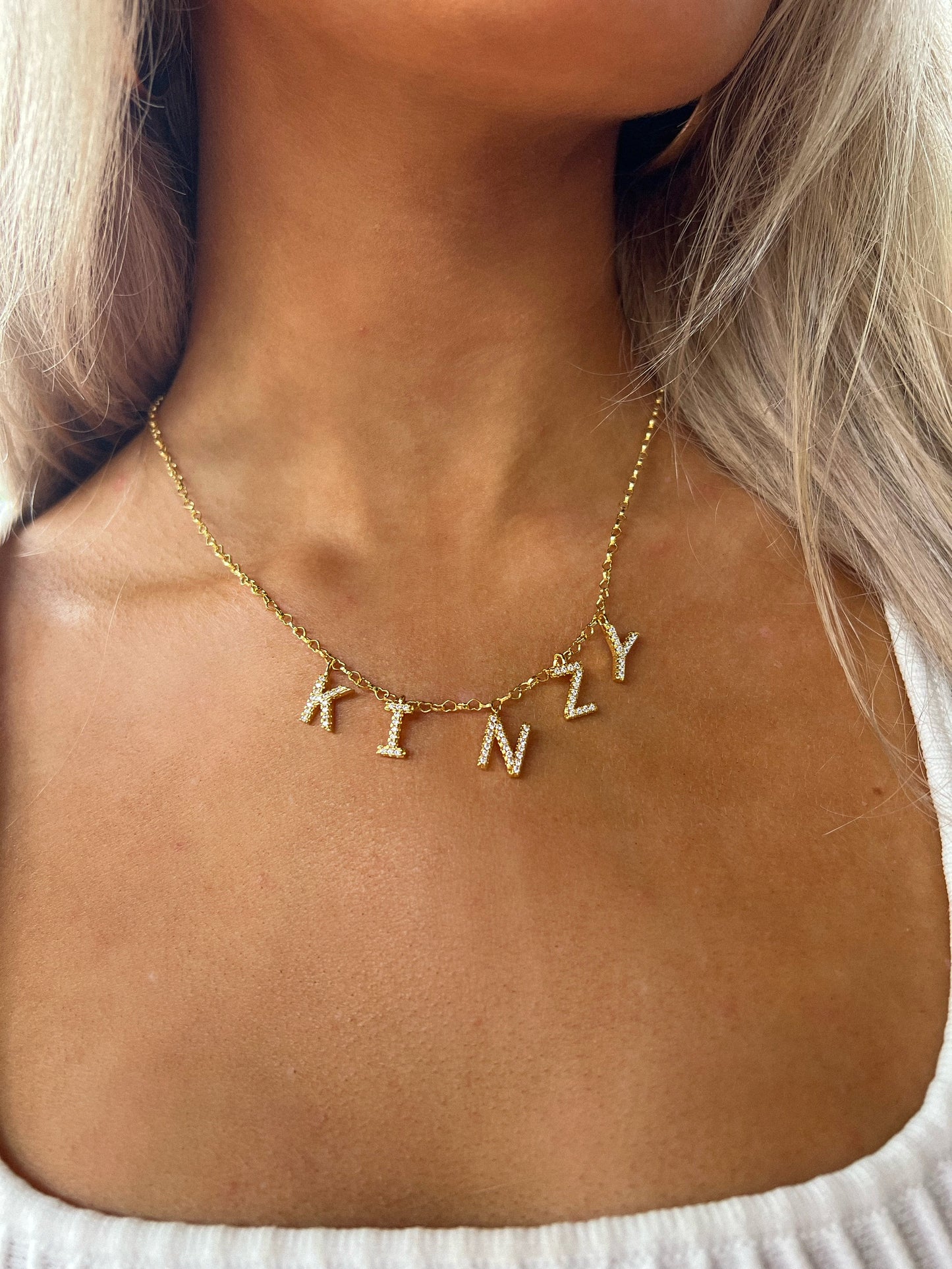 Custom Name Necklace: LETTERS