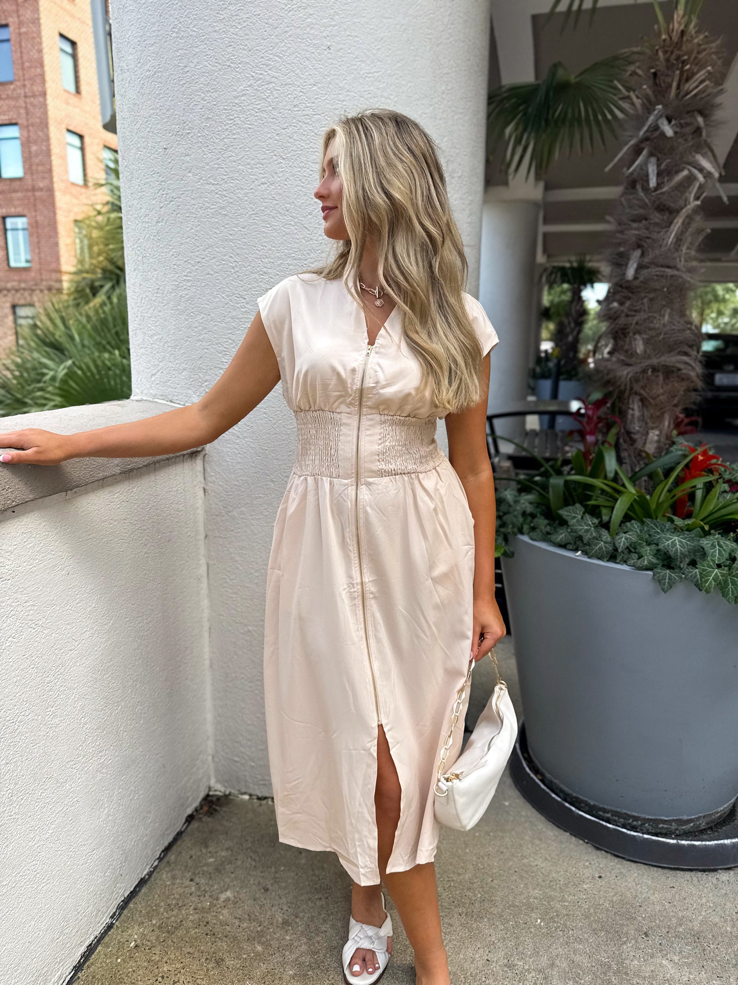 Golden Hour Midi Dress