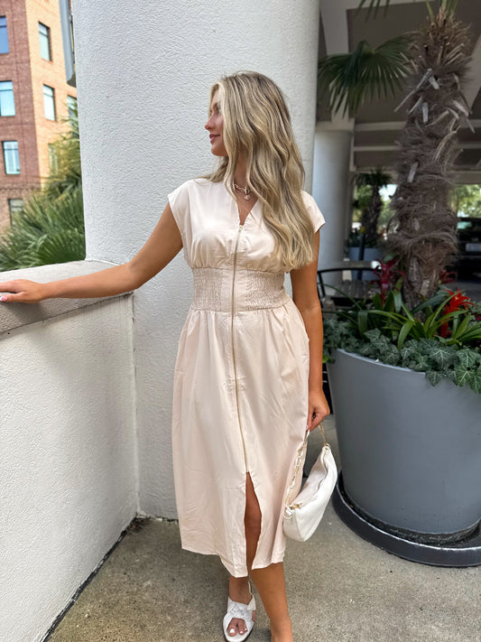 Golden Hour Midi Dress