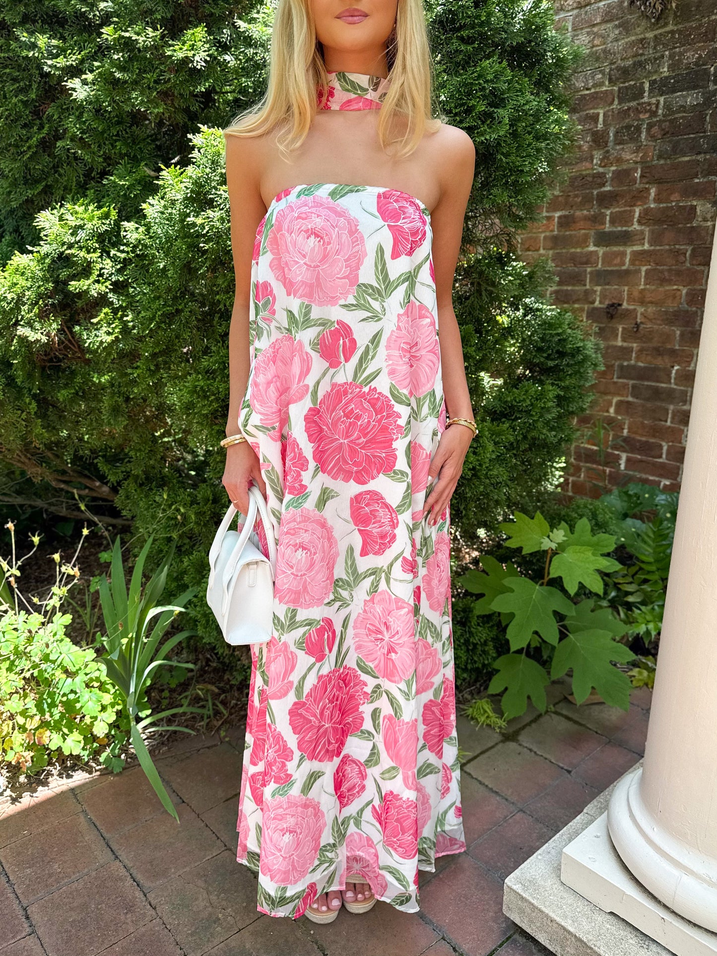 Peony Dreams Maxi Dress