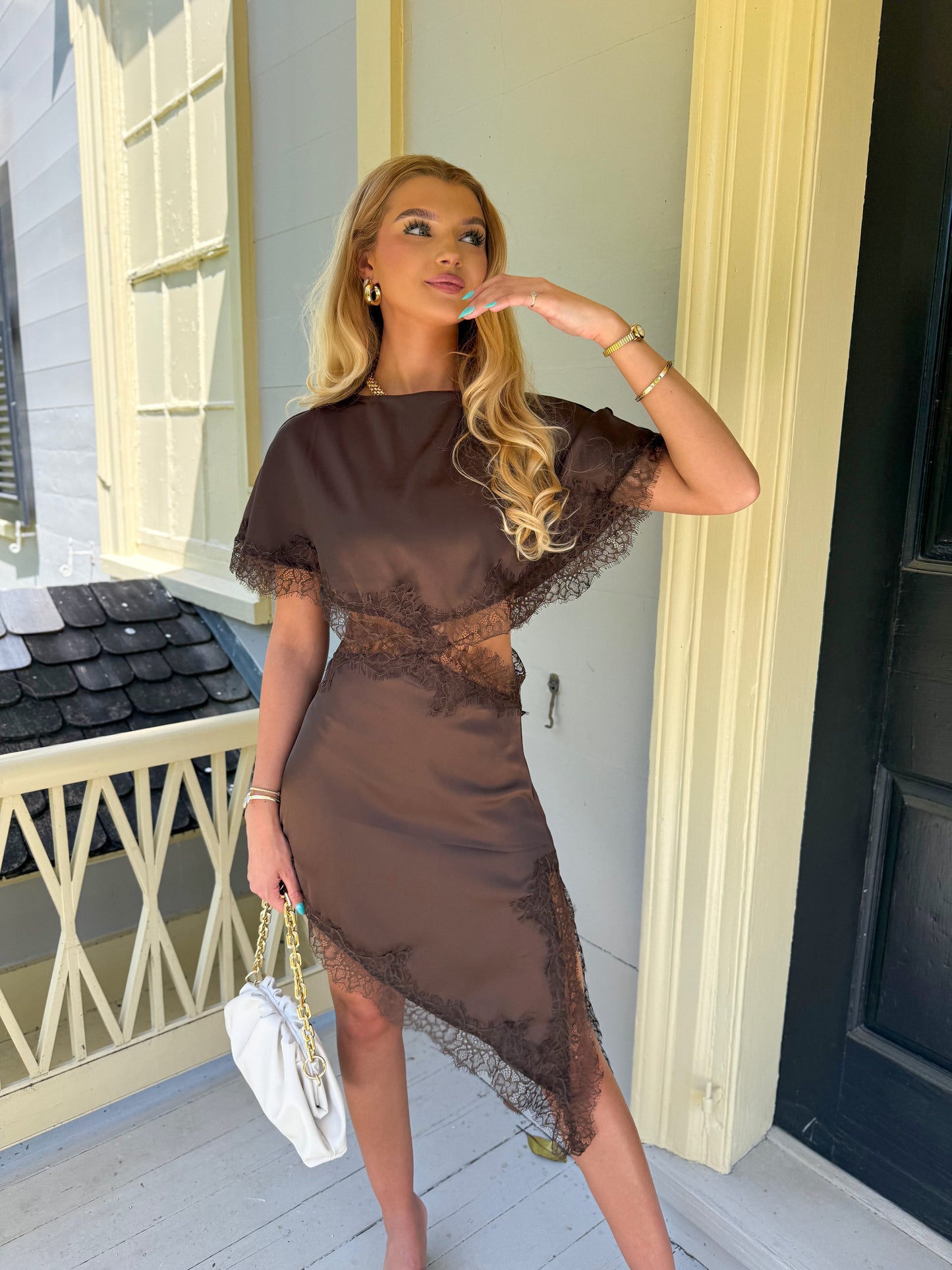The Sophia Satin Dress