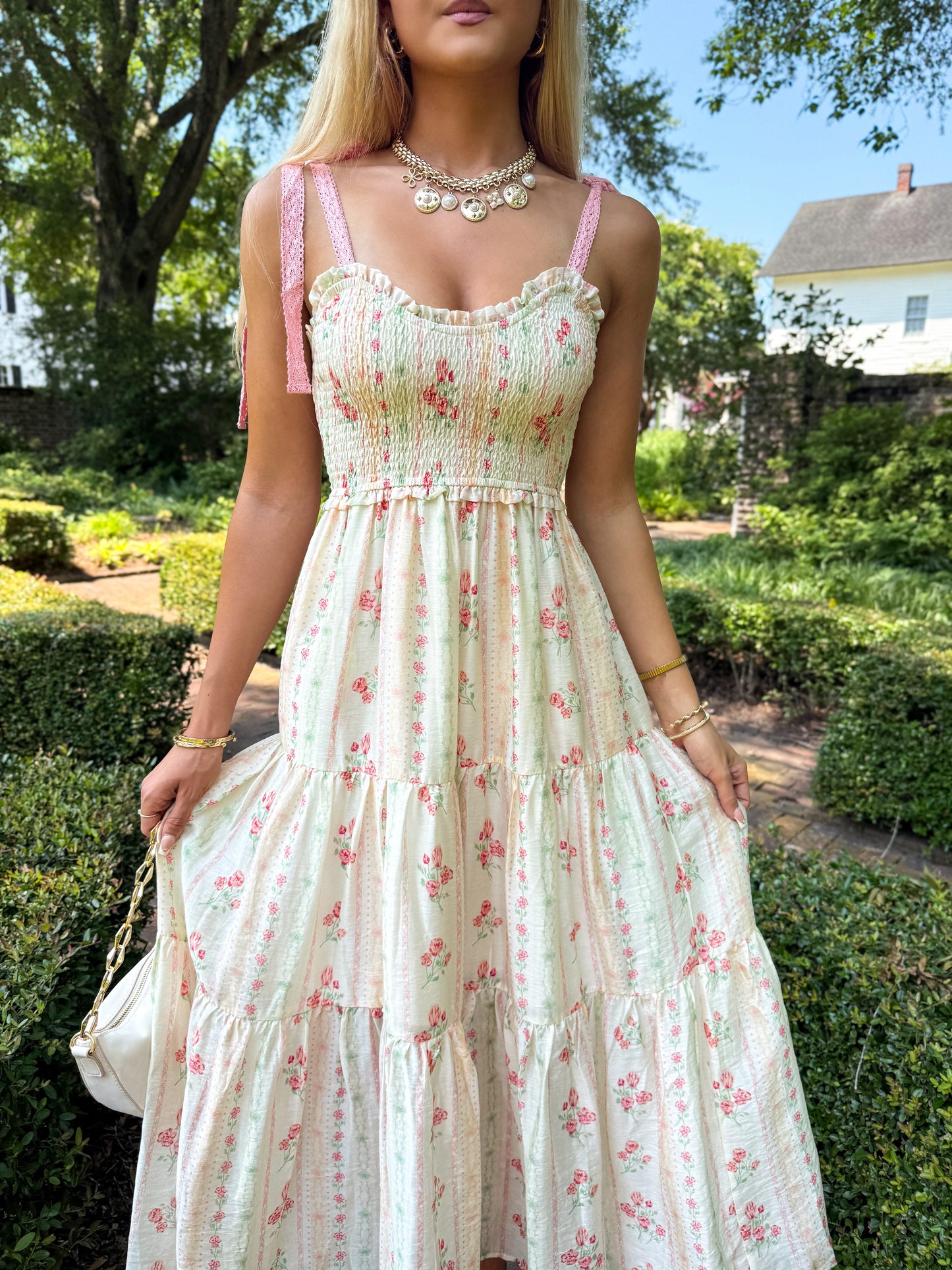 Charleigh Floral Midi Dress