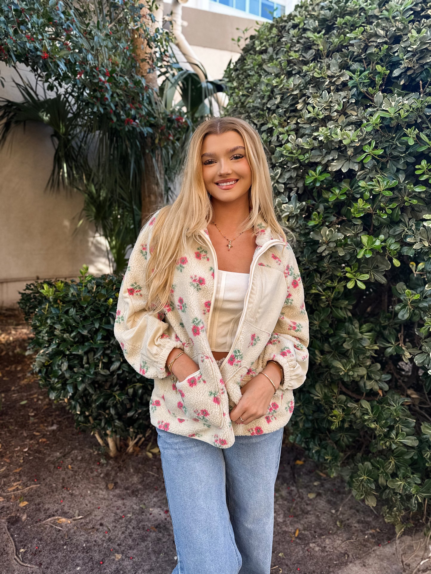 The Rosalie Sherpa Jacket