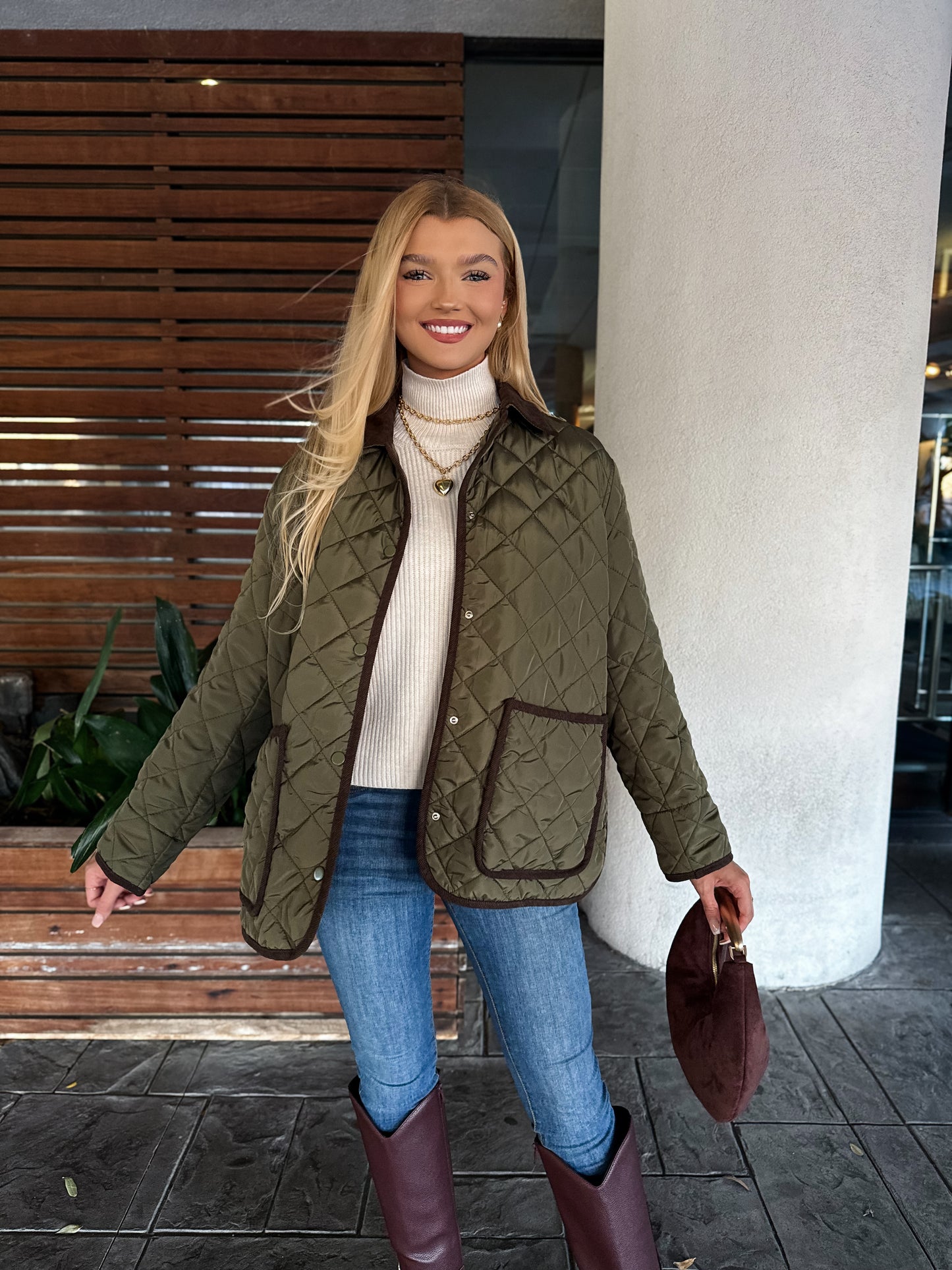The Kensington Jacket: Olive