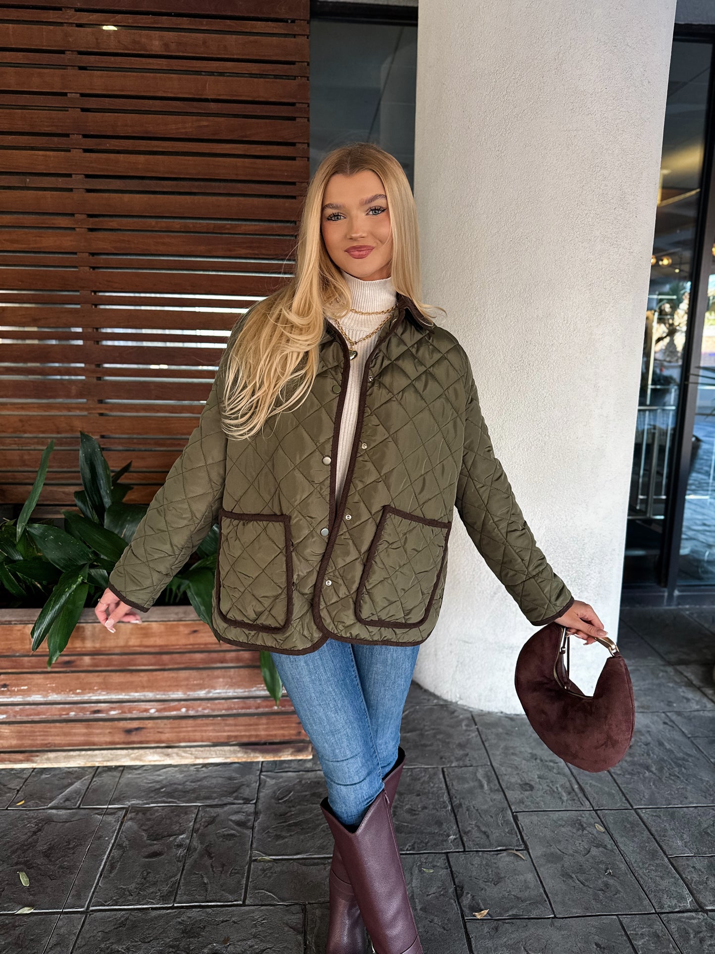 The Kensington Jacket: Olive
