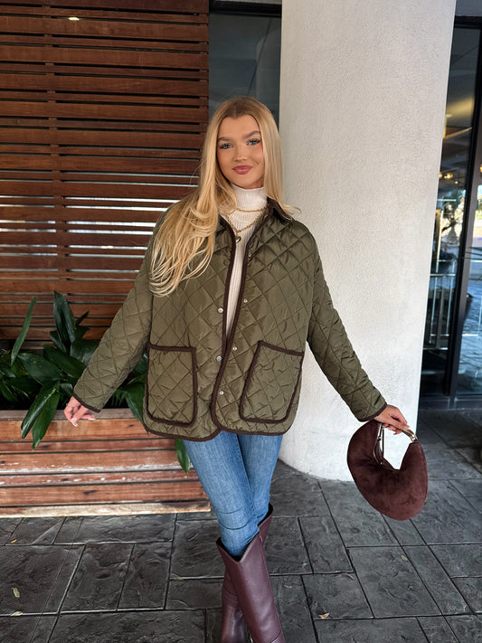 The Kensington Jacket: Olive
