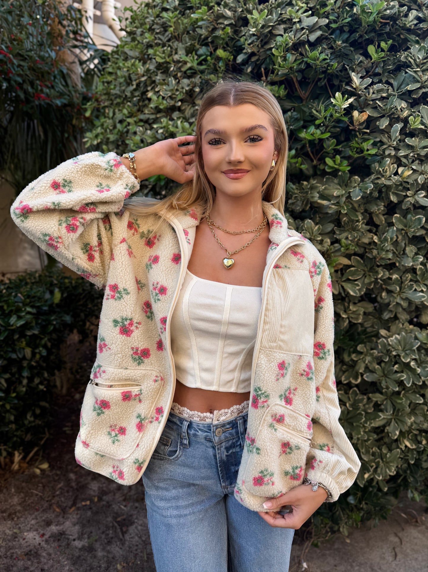 The Rosalie Sherpa Jacket