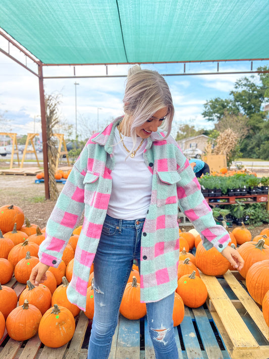 Warm My Heart Shacket {2 Colors} PREORDER