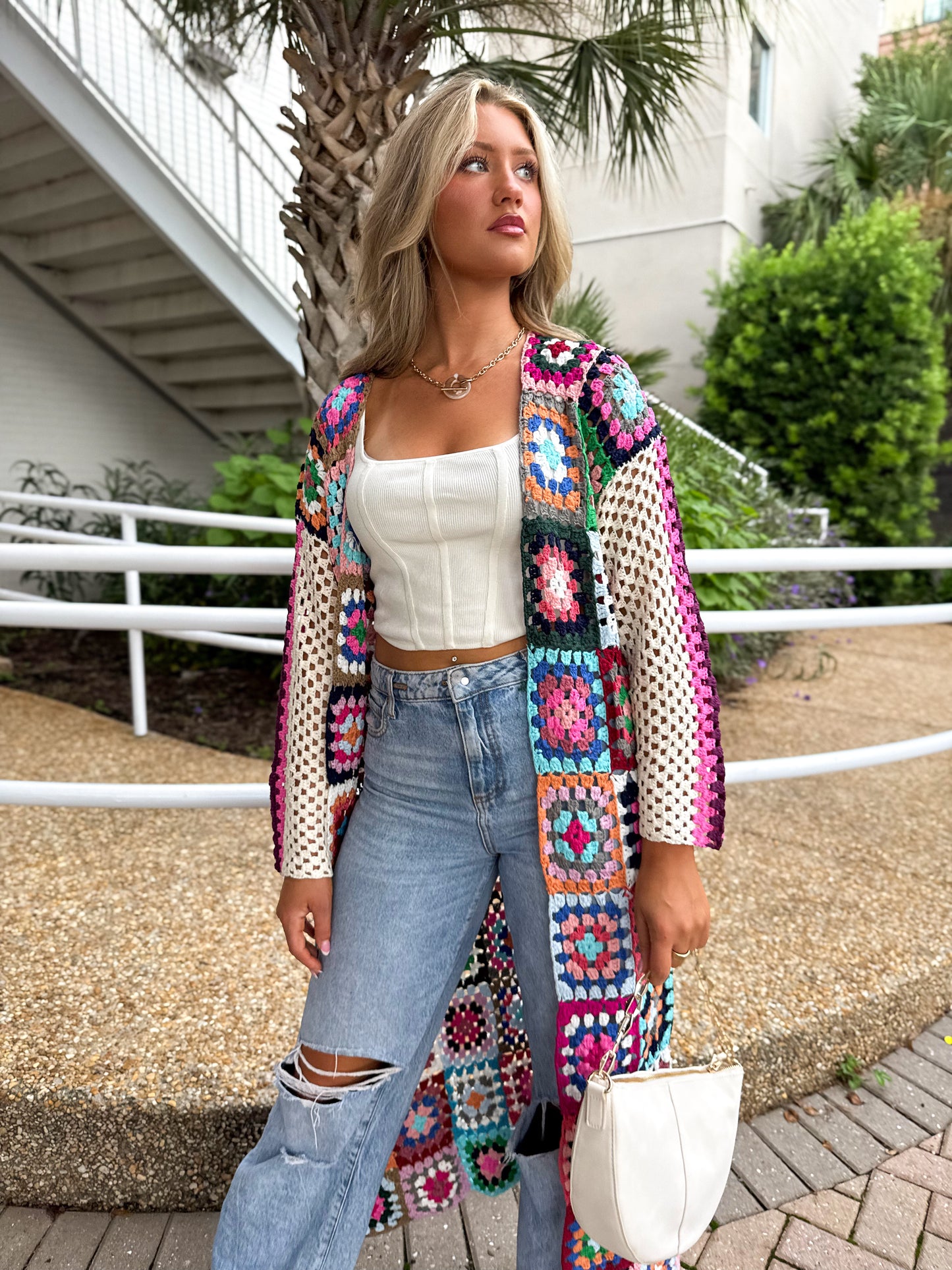 Boho Dream Crochet Duster