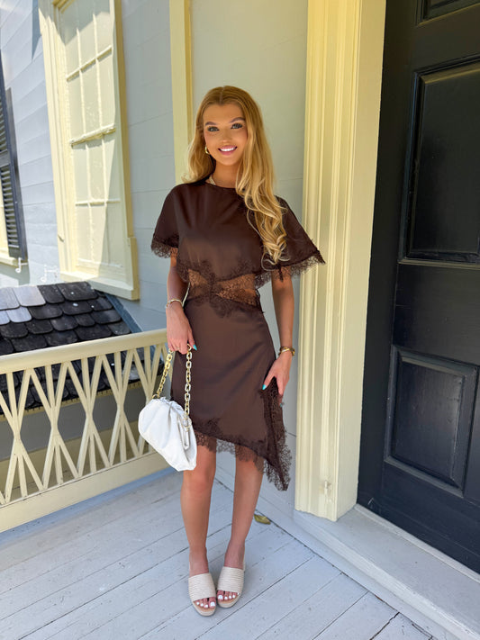 The Sophia Satin Dress