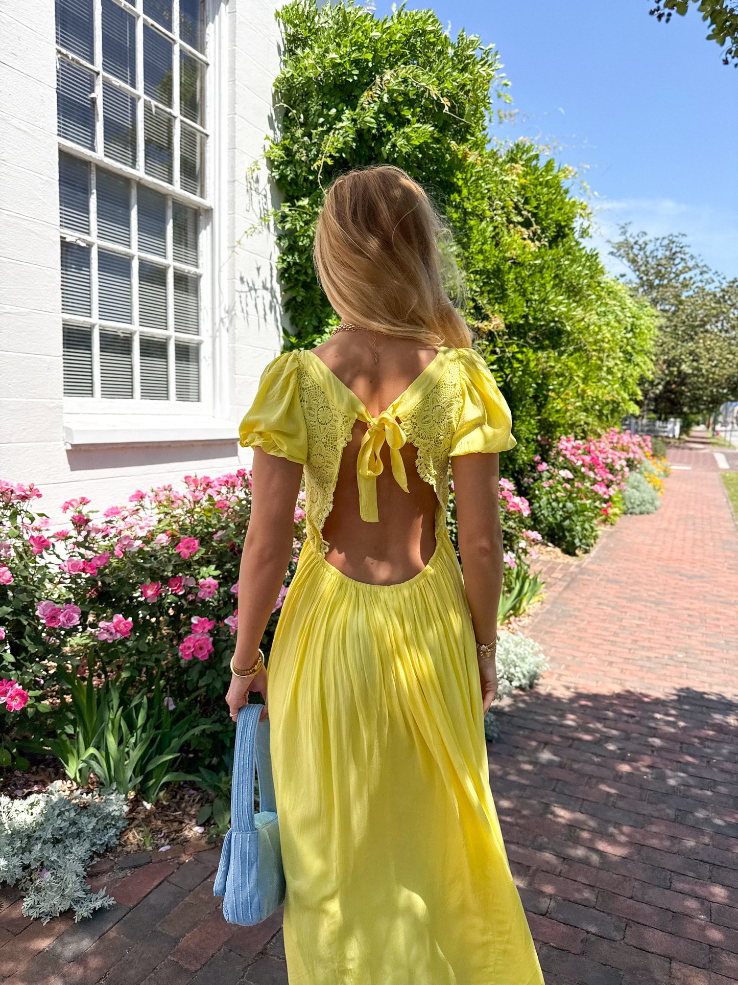 Delicate Daydream Yellow Dress