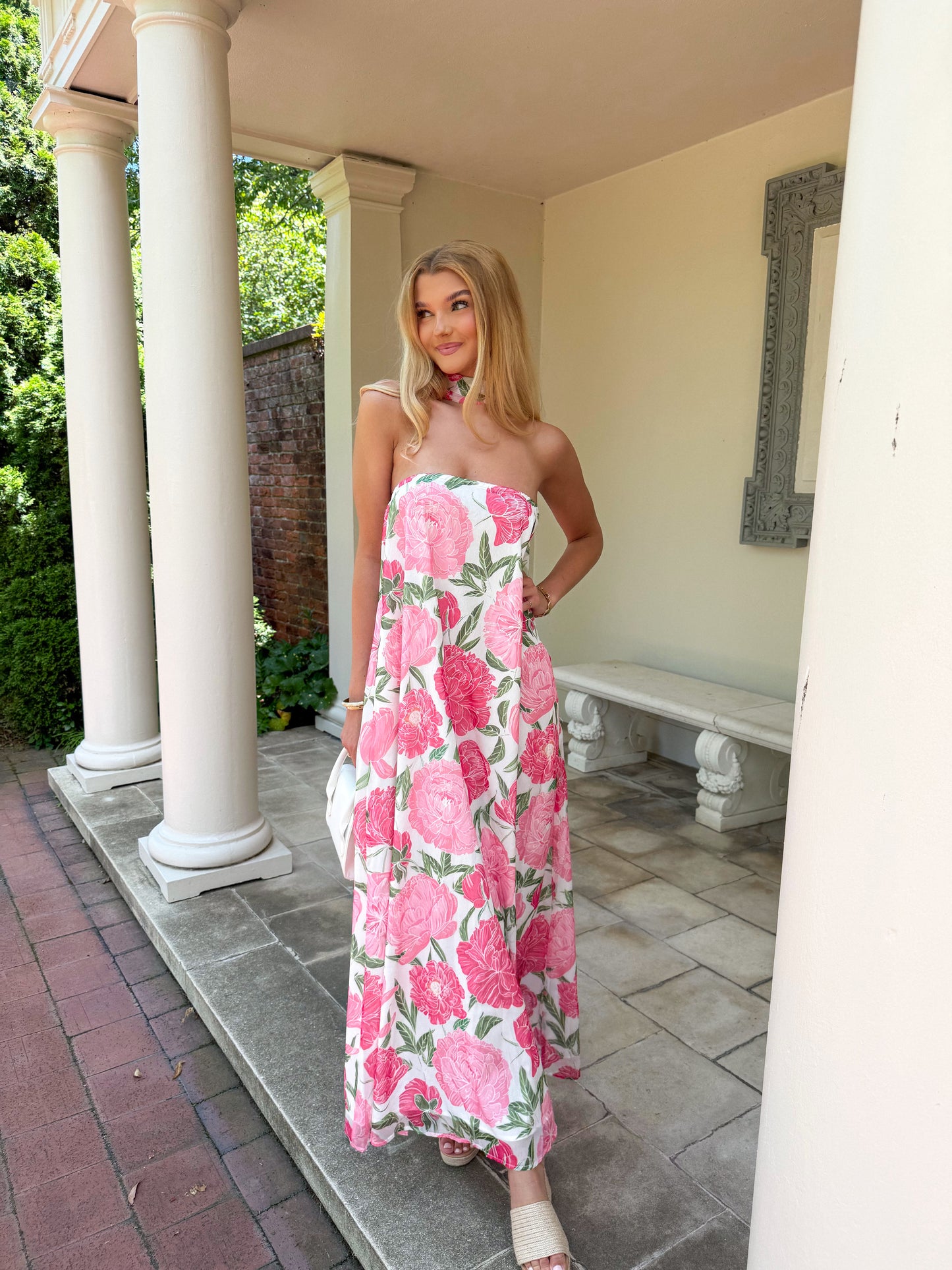 Peony Dreams Maxi Dress
