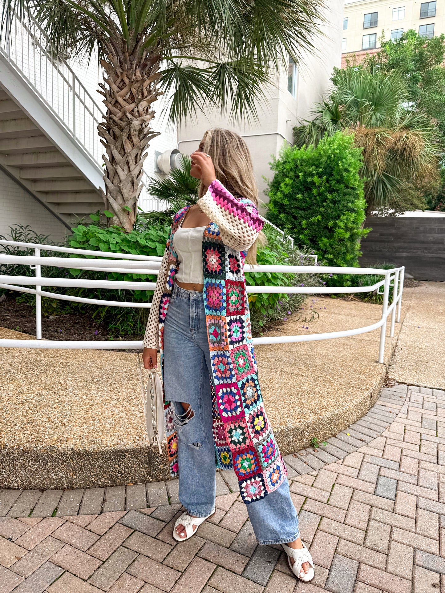 Boho Dream Crochet Duster