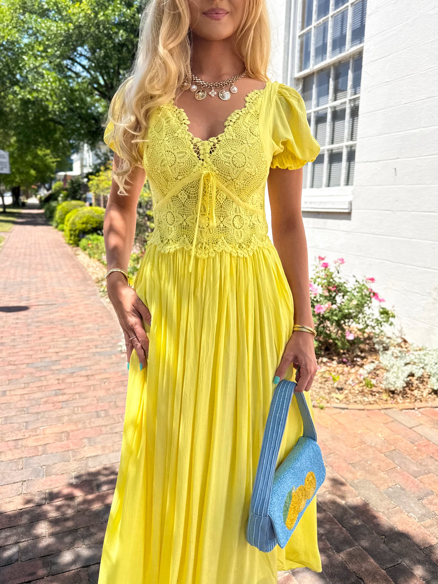 Delicate Daydream Yellow Dress
