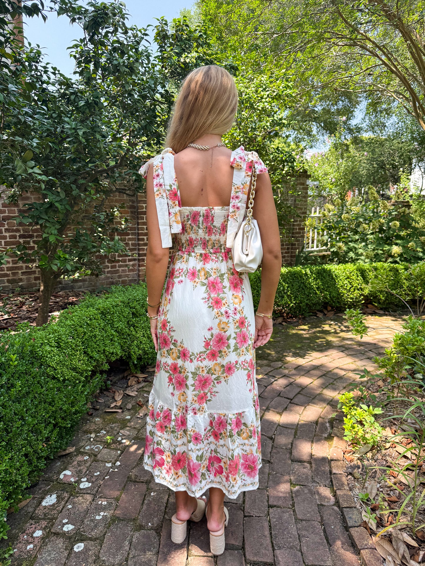 Adrianna Floral Midi Dress