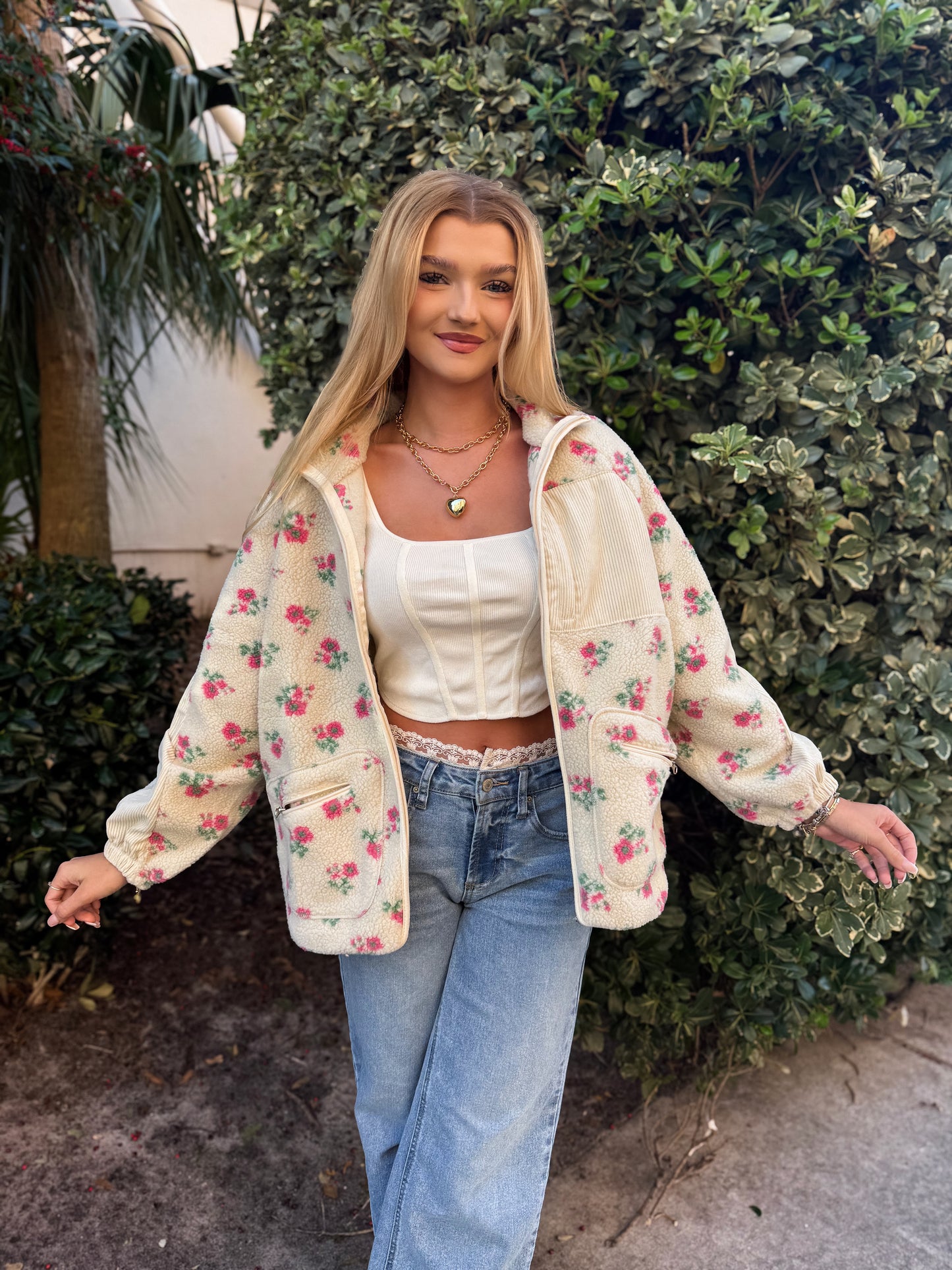 The Rosalie Sherpa Jacket