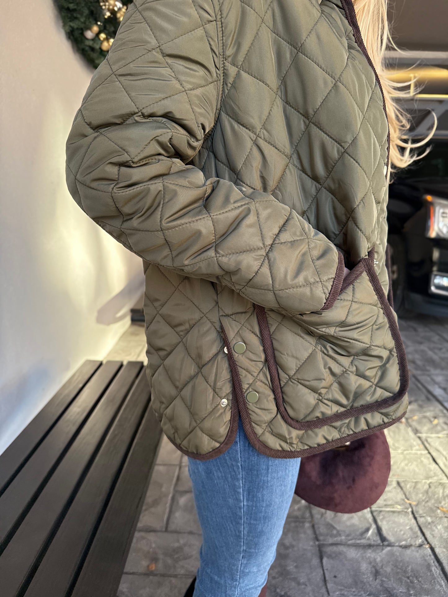 The Kensington Jacket: Olive