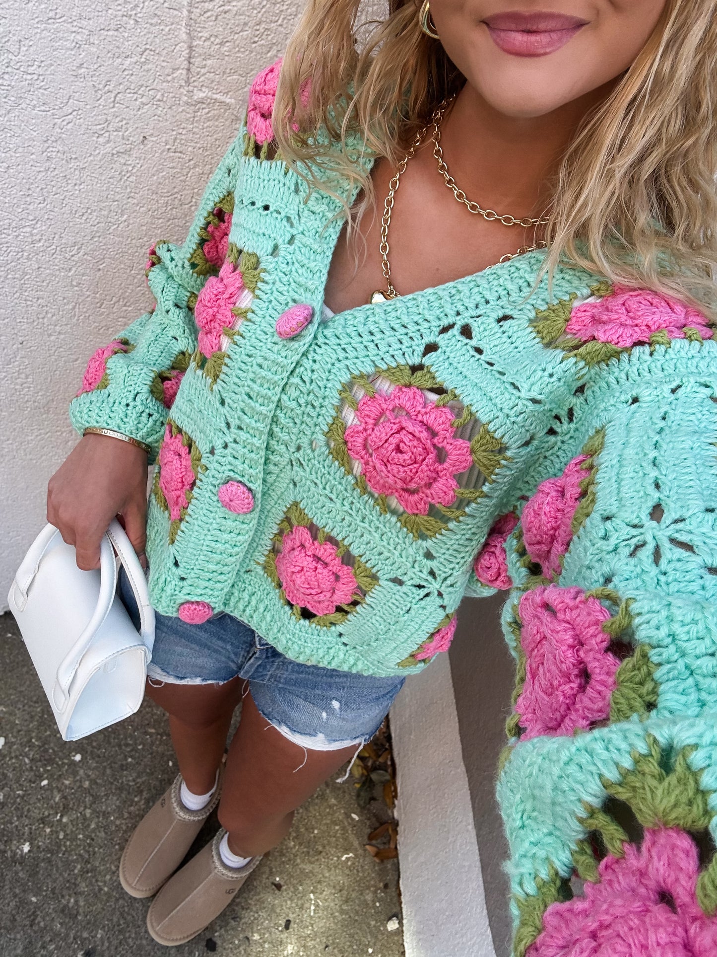 The Blooming Garden Crochet Cardigan
