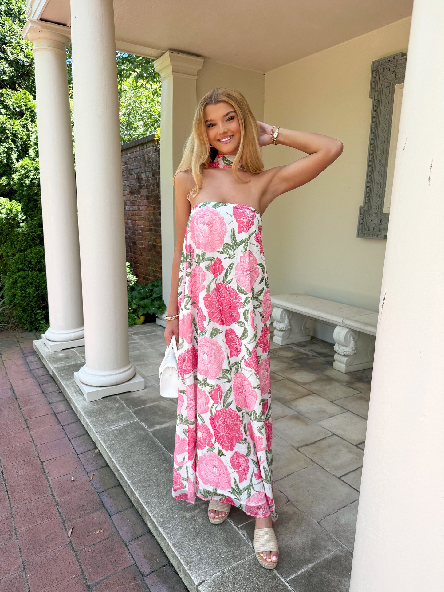 Peony Dreams Maxi Dress
