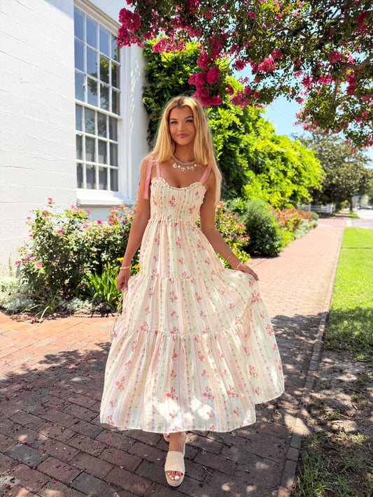 Charleigh Floral Midi Dress