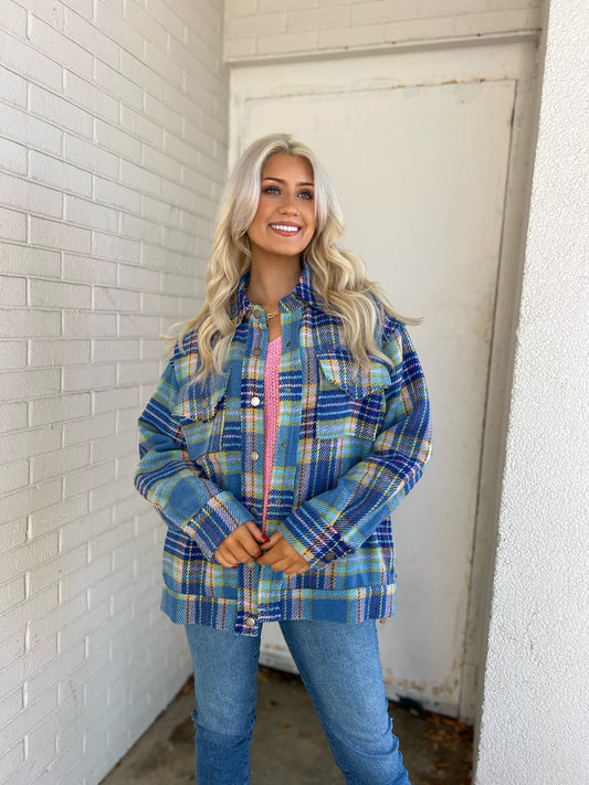 Stay Awhile Longer Shacket PREORDER