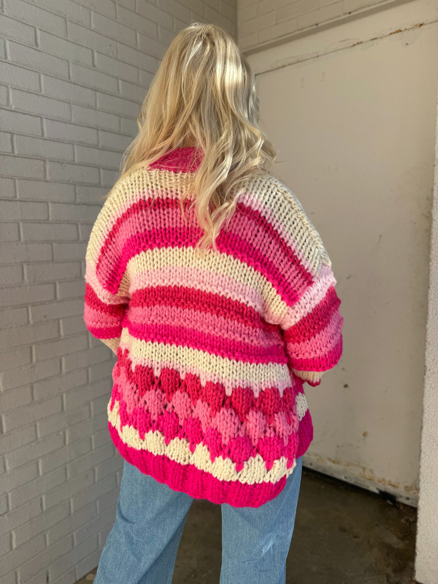 Hello Lover Crochet Cardigan