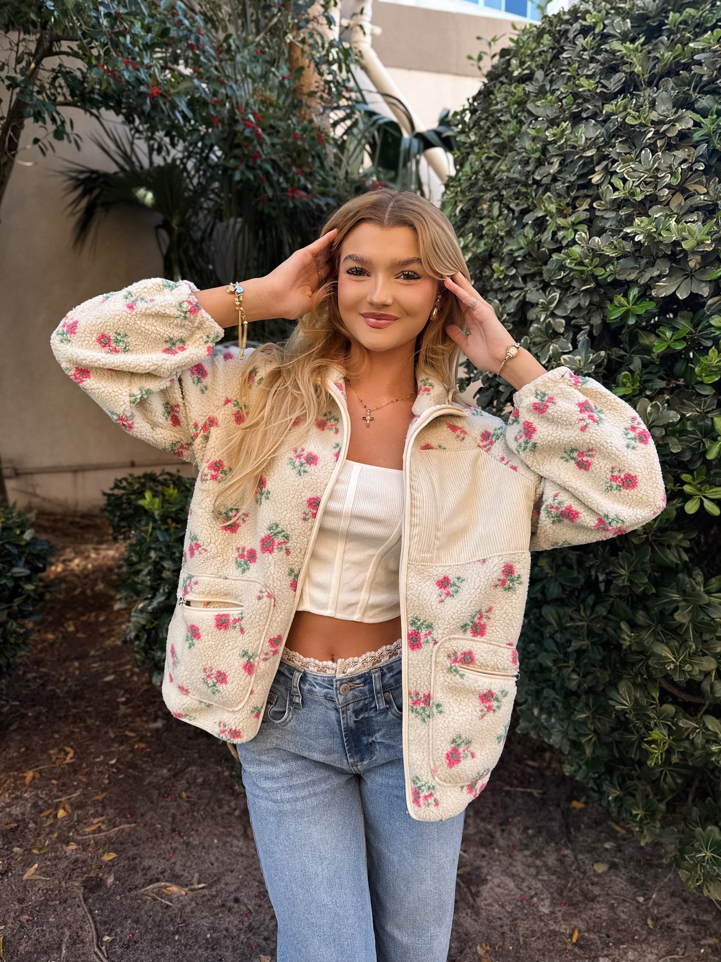 The Rosalie Sherpa Jacket