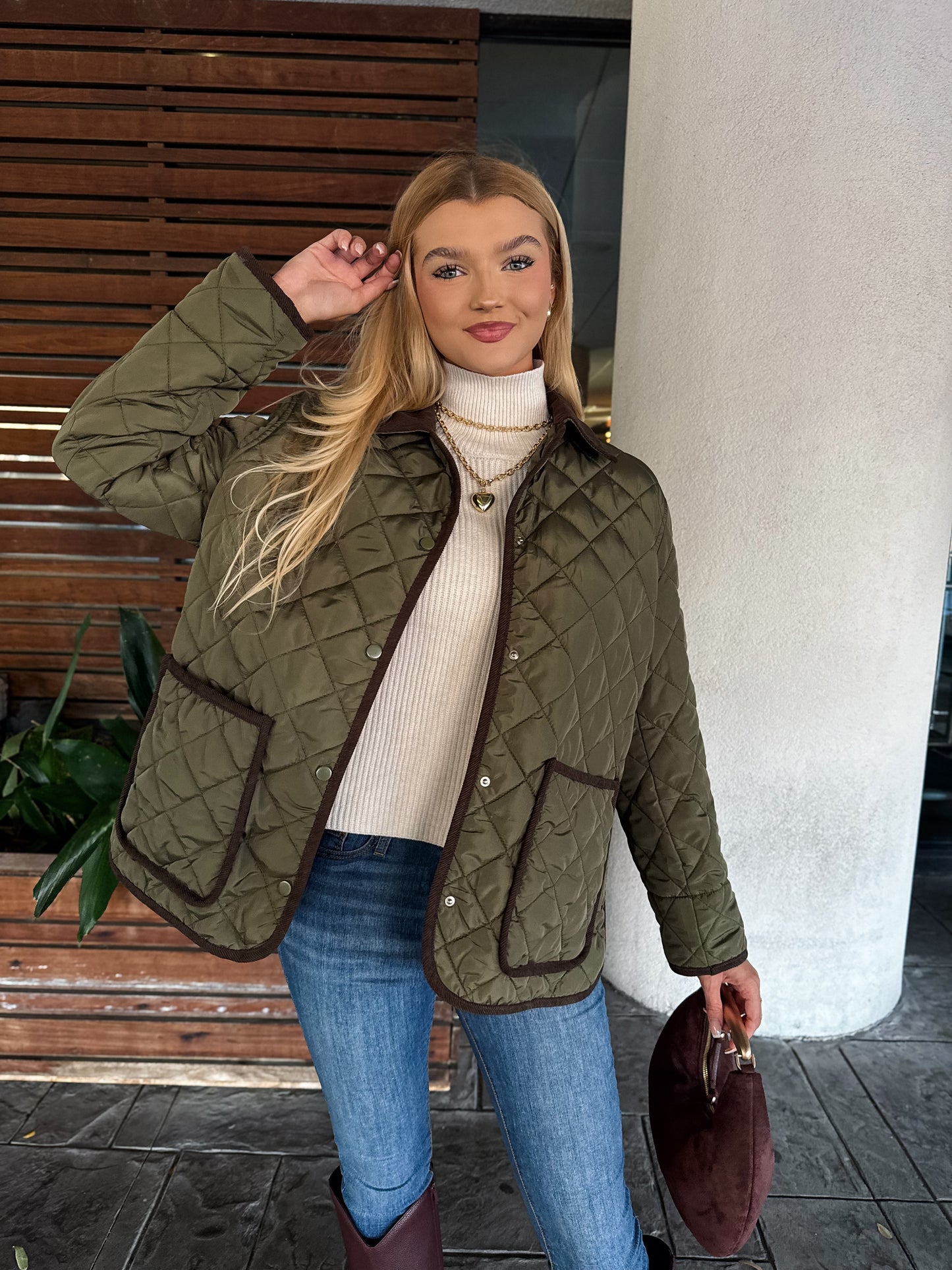 The Kensington Jacket: Olive