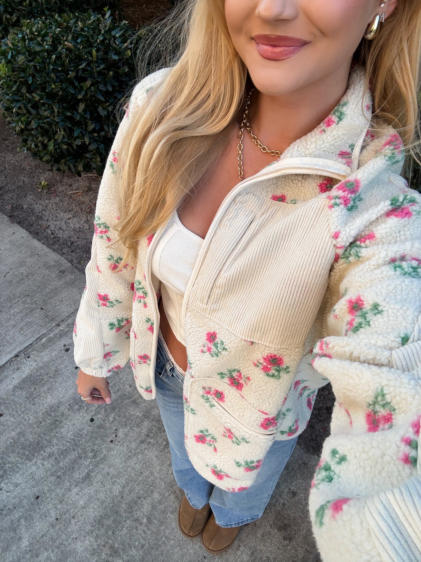 The Rosalie Sherpa Jacket