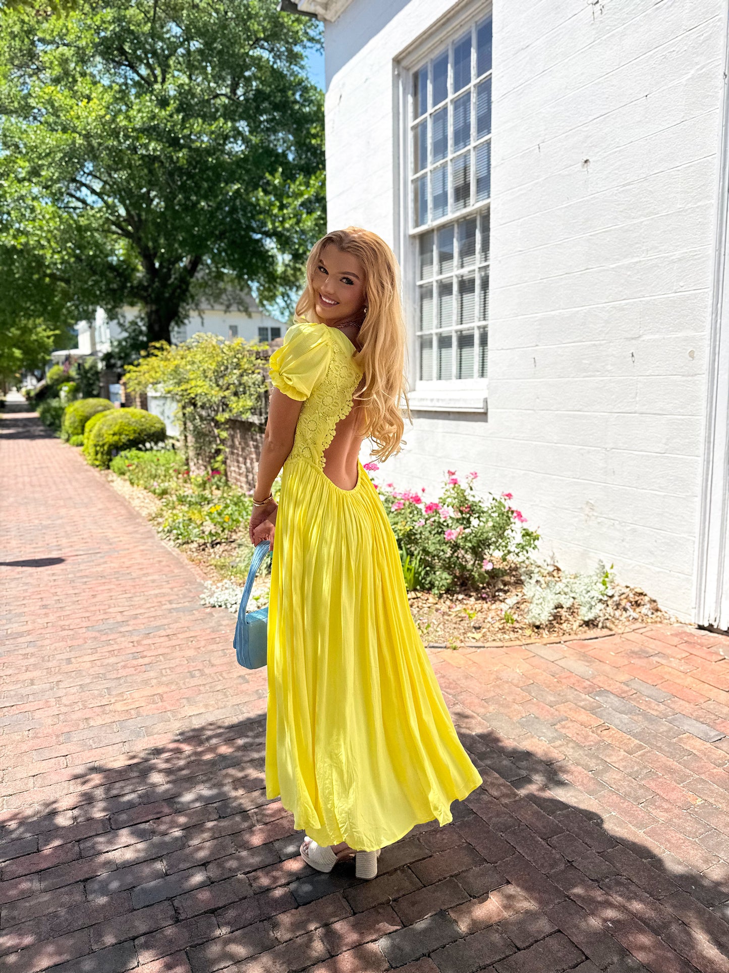 Delicate Daydream Yellow Dress