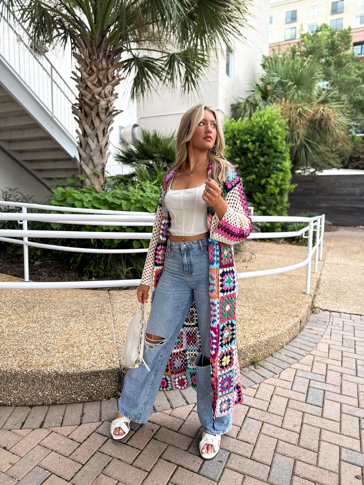 Boho Dream Crochet Duster