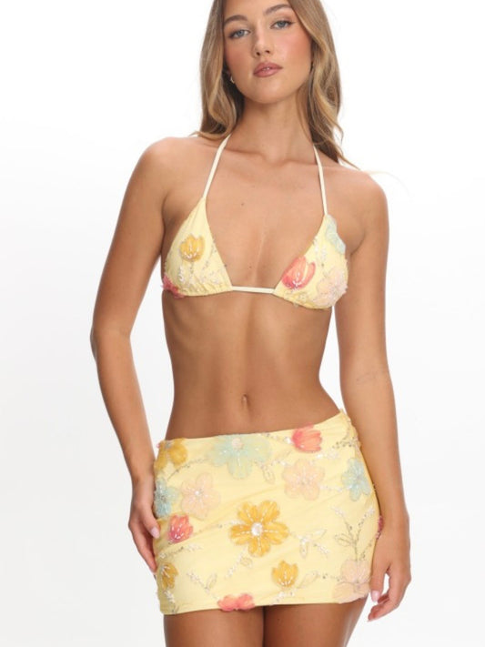 Making Waves 3 Piece Set: Butter Yellow