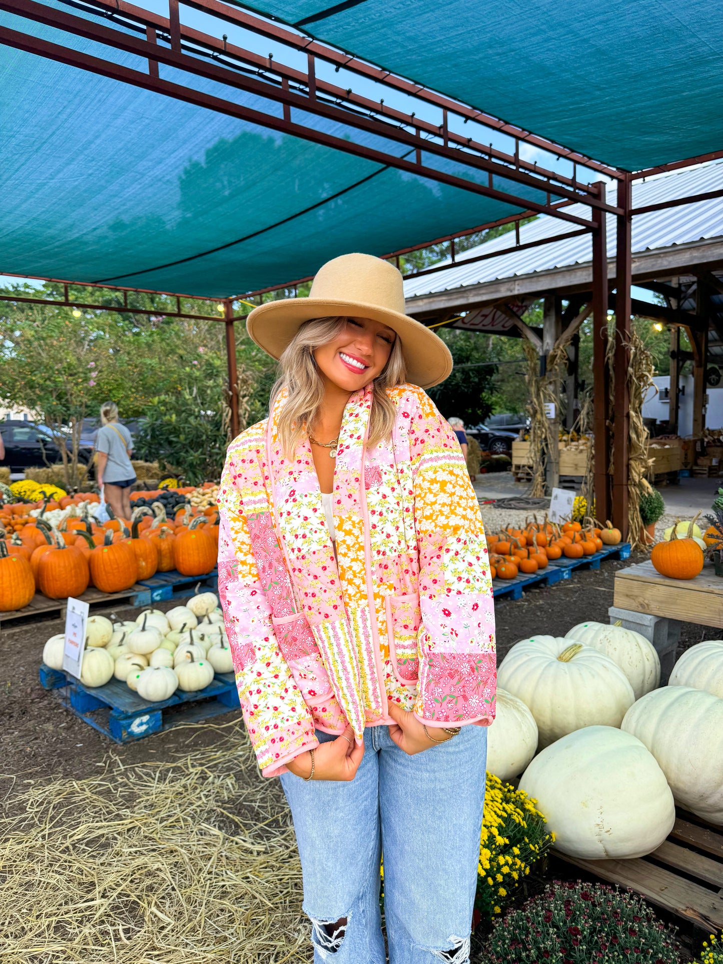 Set Me Free Floral Jacket
