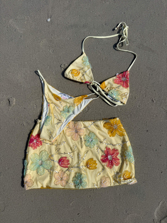 Making Waves 3 Piece Set: Butter Yellow