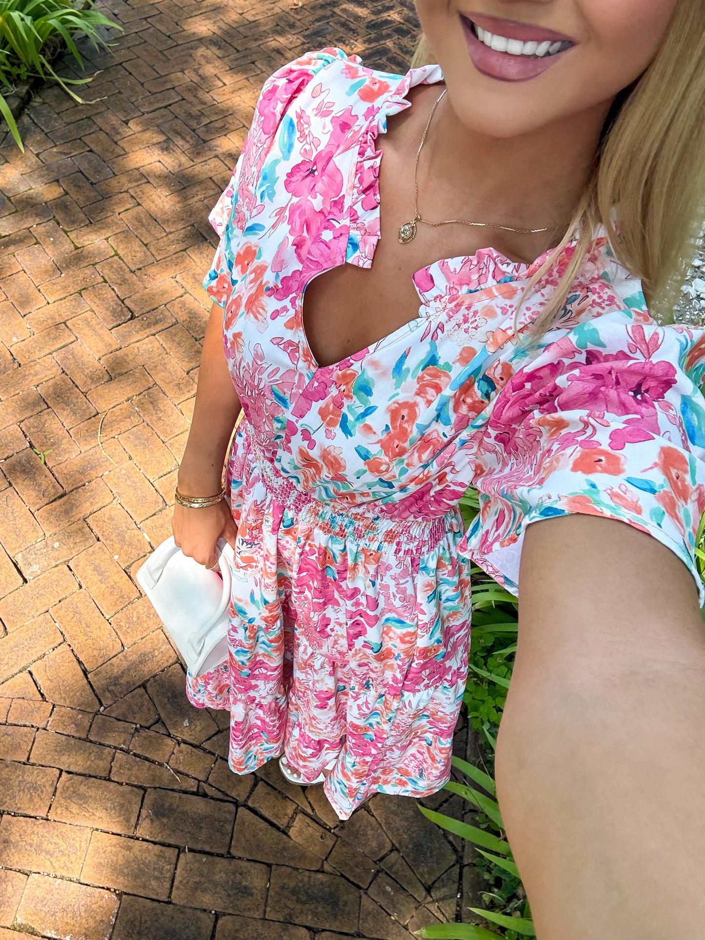 Millie Floral Midi Dress