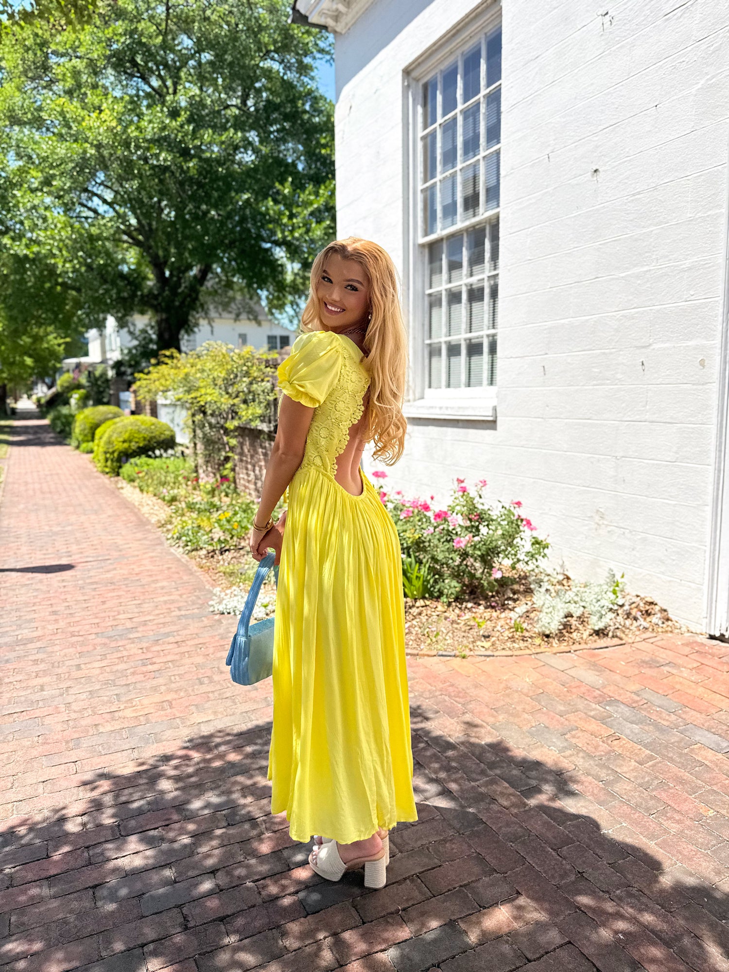Delicate Daydream Yellow Dress