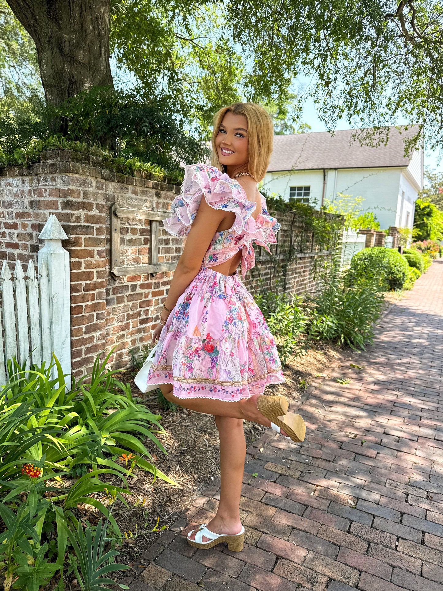 Delight Dreams Mini Dress: Pink {PREORDER}